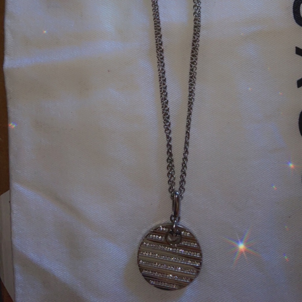 Armani stainless steel necklace